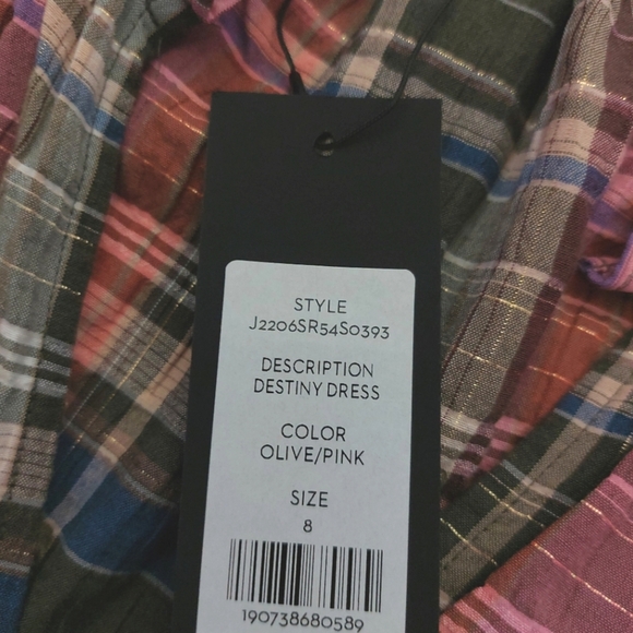 Veronica beard Destiny dress nwt size 8 - Picture 8 of 10